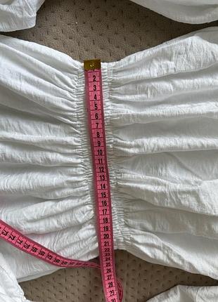 Муслінове біле плаття 6