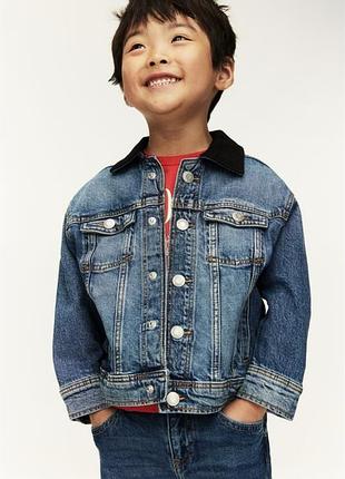 Джинсова куртка h&m для хлопчика 92 р