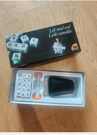 Настольная игра "lek med ord / leiki sanoill" (игра в слова)