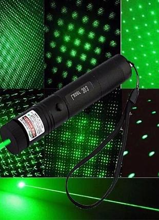 Лазерна указка green laser pointer jd-303, лазери із зеленим променем лазера, лазерна указка брелок