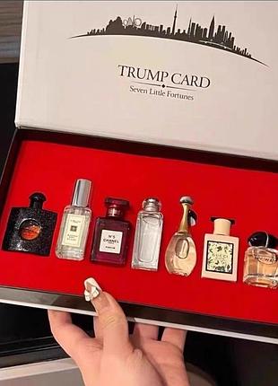 Подарочный набор оригинальных брендовых парфюмов dior, gucci, hermes, jo malone, ysl