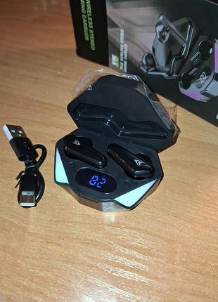 Бездротові навушники x15 tws bluetooth 5.3 (нові)