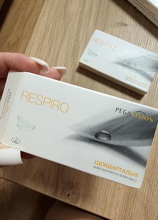 Лінзи respiro щоквартальні -0.75