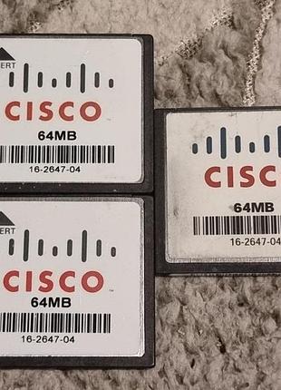 Карта памяти 64 мб (не гб) cisco malaysia 1.88-5.60/8.74-10.8 compactflash cf