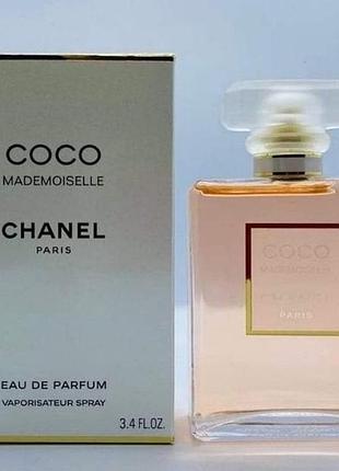 Парфуми жіночі coco mademoiselle chanel 100 мл парфум для жінок шанель коко мадемуазель духи женские шанелька поларунок парфюм парфумована вода