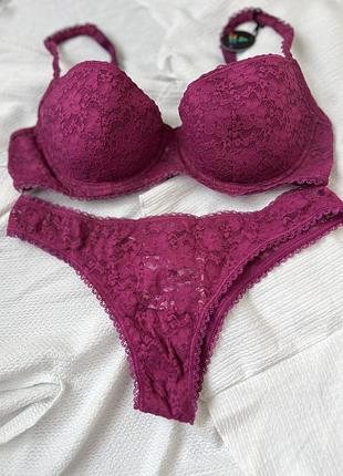 Комплект білизни tezenis бюстгальтер+трусики (eu 85-m)