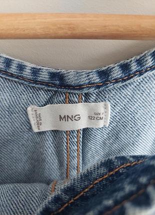 Джинсовий комбінезон mango 5
