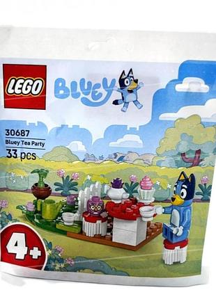 Конструктор lego bluey чаювання блуї, 33 деталей 30687