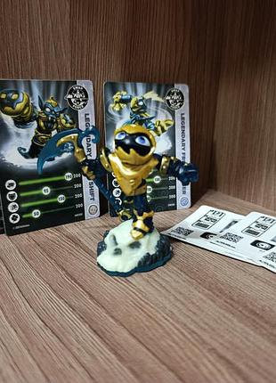 Эксклюзивная фигурка legendary lightcore grim creeper из серии игр skylanders swap force.