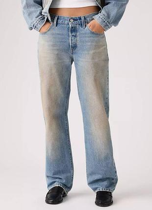 Джинси з ефектом бруду levi's levis premium 501 '90s women's jeans