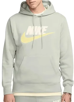Толстовка чоловіча nike m nk club bb po chnl ftra зелена fn3104-370