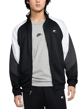 Толстовка чоловіча nike m nike air pk fz jkt чорна hj0632-010
