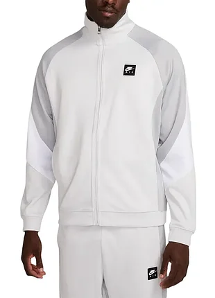 Толстовка чоловіча nike m nike air pk fz jkt біла hj0632-009
