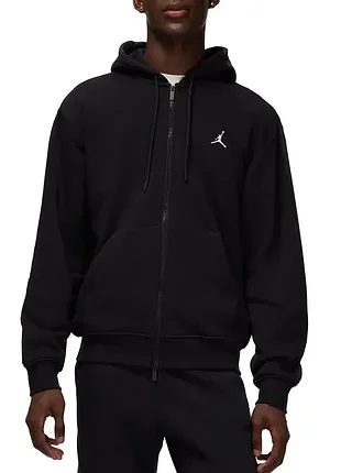 Мужская толстовка nike m j jumpman flc po черная fv7289-010