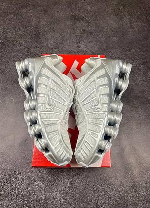 Nike shox tl silver metallic