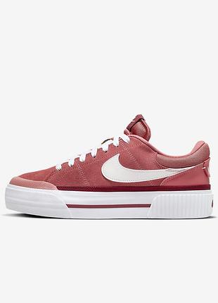 Оригінал! сша! жіночі кросівки nike court legacy lift fj1986-600 кеди у новому стані