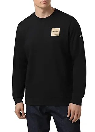 Толстовка чоловіча columbia beaumount™ crew чорна 2126391-007