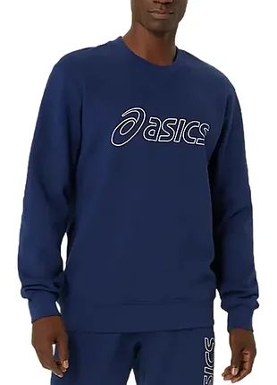 Толстовка чоловіча asics asics sweatshirt синя 2031e192-402