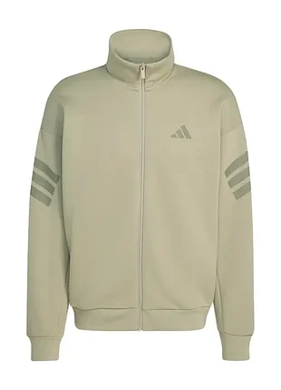 Мужская толстовка adidas m fi 3s tt оливковое