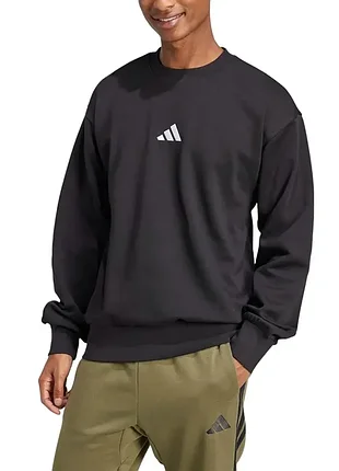 Толстовка чоловіча adidas m feelcozy swt чорна