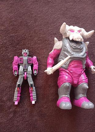 Фігурка трансформер 1987 hasbro takara transformers g1 pretenders skullgrin