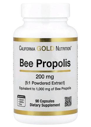 California gold nutrition ⭐ бджолиний прополіс 
1000 мг(5:1) 90 капсул на 90 днів прийому