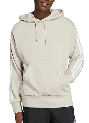 Мужская толстовка adidas m 3s ft hd бежевая