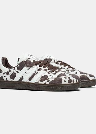 Adidas samba cow print