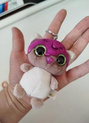 Nici nicidoos. глазастик брелок кошка. 10 см