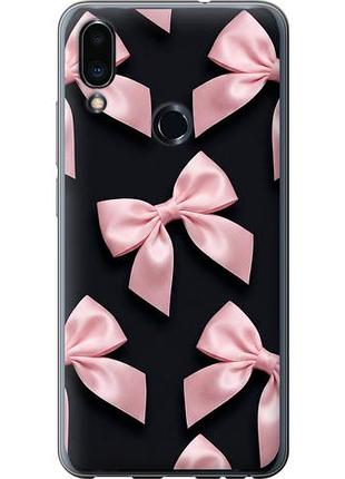 Чехол на meizu note 9 coquette ribbons dark coquette из пластика fch_0149857