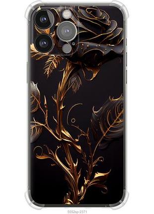 Чехол на iphone 13 pro max роза 3 из силикона fch_0150634