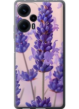 Чехол на xiaomi redmi note 12 turbo лаванда из силикона fch_0150895