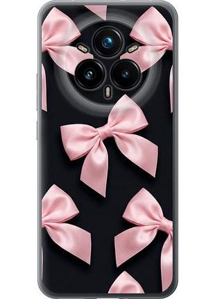 Чехол на realme 14 pro + coquette ribbons dark coquette из силикона fch_0149913