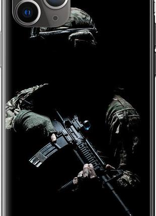 Чехол на iphone 11 pro max защитник v3 из пластика fch_0150235