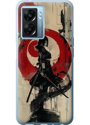 Чехол на oppo a77 5g боевое искусство из силикона fch_0164445