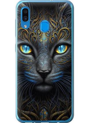 Чехол на samsung galaxy a30 2019 a305f кошка из пластика fch_0003803