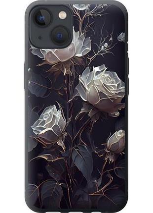 Чехол на iphone 13 розы 2 из силикона fch_0002228