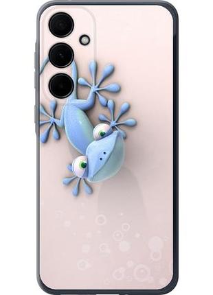 Чехол на samsung galaxy a35 геккончик из силикона fch_0153586