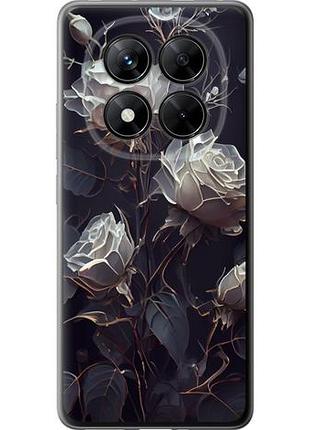Чехол на xiaomi redmi note 14 pro+ 5g розы 2 из силикона fch_0152162