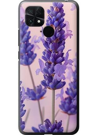 Чехол на xiaomi poco c40 лаванда из силикона fch_0150884