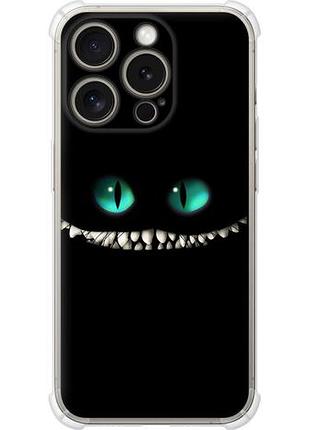 Чехол на iphone 15 pro чеширский кот из силикона fch_0151949
