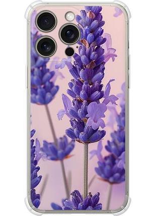 Чехол на iphone 15 pro max лаванда из силикона fch_0150950