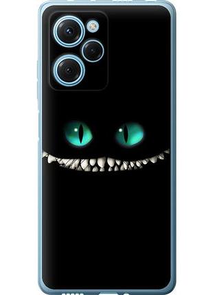 Чехол на xiaomi redmi note 12 pro speed чеширский кот из силикона fch_0151894