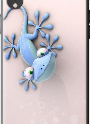 Чехол на iphone xr геккончик из пластика fch_0153560