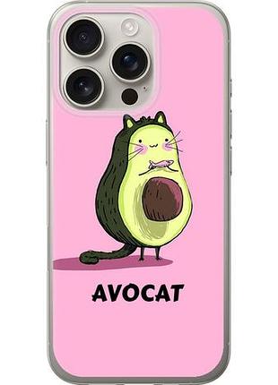 Чехол на iphone 16 pro avocat из силикона fch_0142688