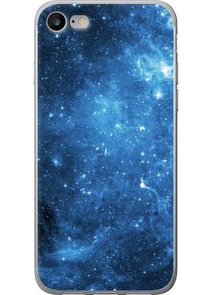 Чехол на iphone 7 звёздное небо из пластика fch_0152739