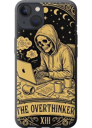 Чехол на iphone 13 the overthinker из силикона fch_0154360