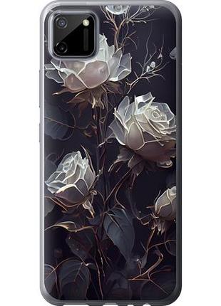 Чехол на realme c11 2020 розы 2 из пластика fch_0152130