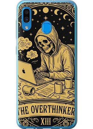 Чехол на samsung galaxy a30 2019 a305f the overthinker из пластика fch_0148664
