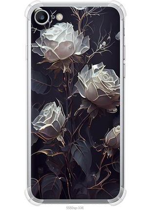 Чехол на iphone 8 розы 2 из силикона fch_0152141